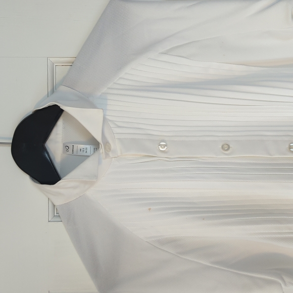 Coregami Performance White Tuxedo Shirt - Picture 2 of 7